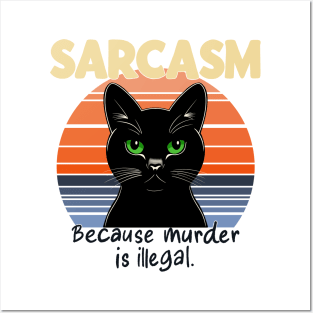 Sarcasm Posters and Art